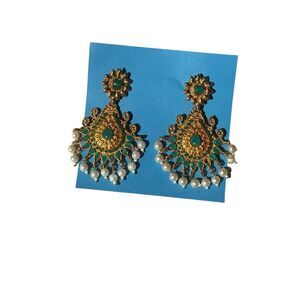 Unbranded Women's Gold and Green Jewellery